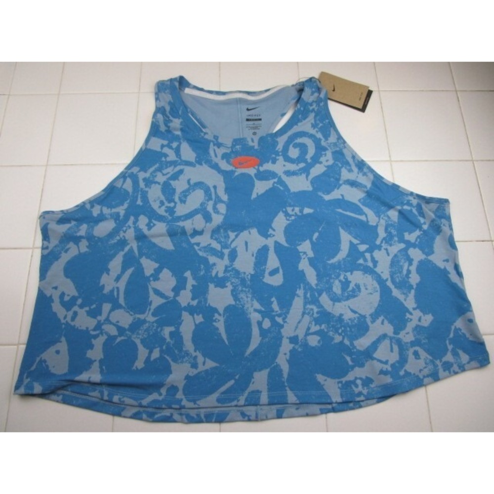 Nike Training Icon Clash Tank Top Blue Plus Women's Size 3XL DR1471-446